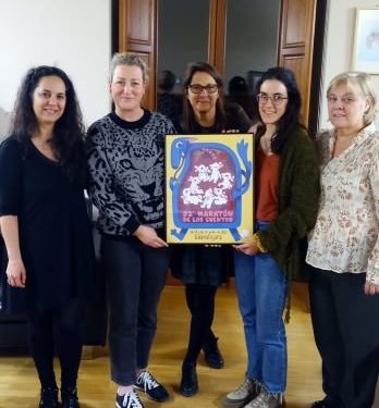 El cartel que anunciará EL MARATÓN DE CUENTOS 2023 de Guadalajara