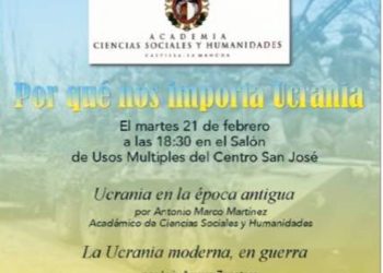 La Academia de Ciencias Sociales de CLM abordará este martes en Guadalajara el conflicto en Ucrania