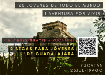 Ayuntamiento de Guadalajara aprueba becas para jóvenes de la ciudad para participar en la Ruta Inti en Yucatán