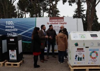 Nuevos dispositivos para mejorar la gestión de los residuos urbanos en Azuqueca