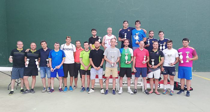 Liga Provincial de Frontenis de Guadalajara, a falta se saber si Ínter Azuqueca o Humanes se llevan la segunda plaza