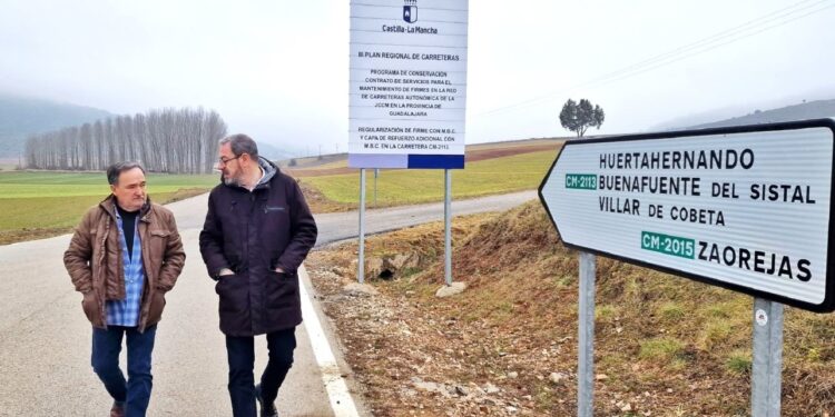 El Gobierno regional invierte 17,7 millones de euros en la mejora de 154 kilómetros de carreteras en el Señorío de Molina