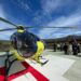 SESCAM amplía su red de transporte sanitario aéreo con la incorporación de la helisuperficie de Campillo de Ranas, la más extensa de Europa