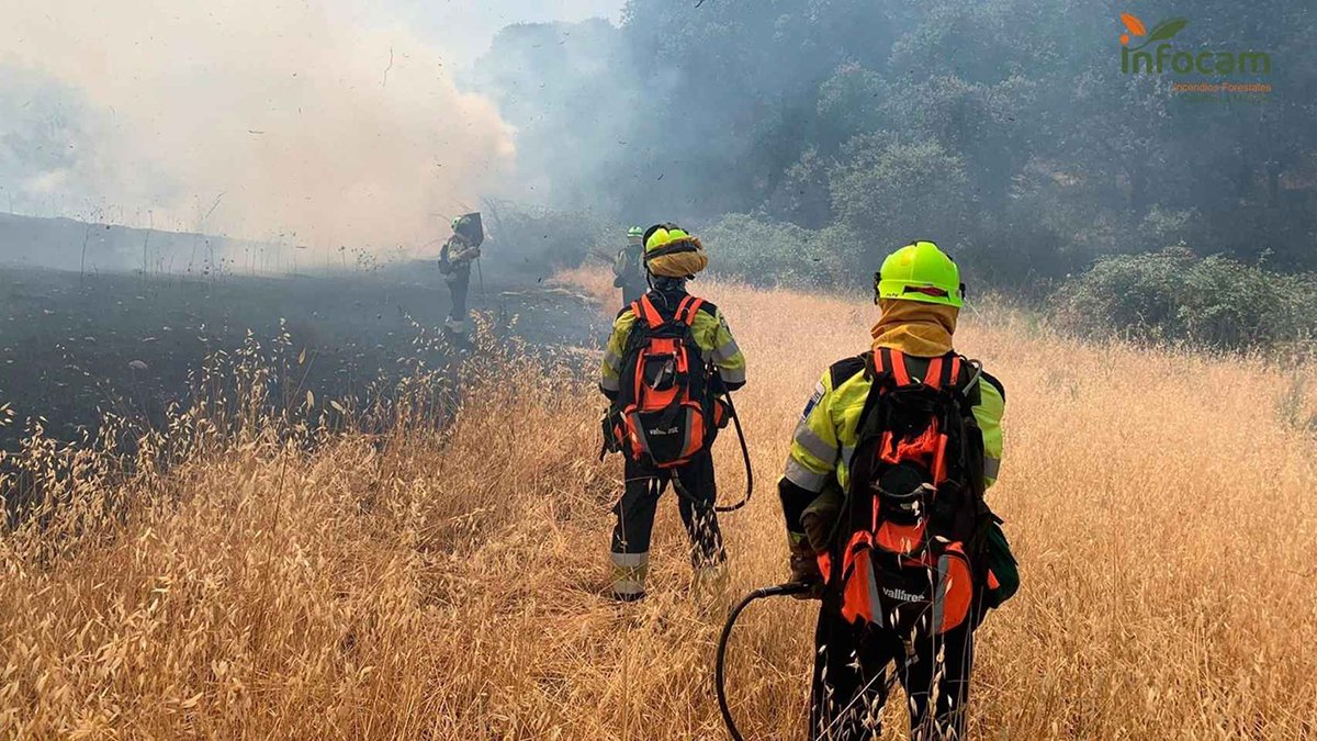 CLM envía refuerzos para combatir los incendios en Teruel y Castellón