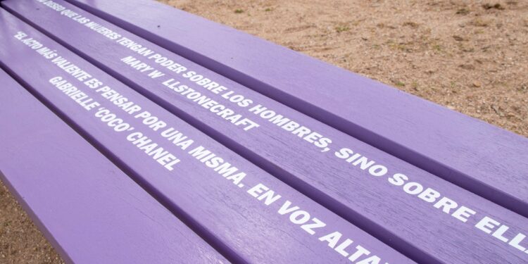 Inaugurado el Rincón de la Igualdad en Marchamalo durante la Marcha por la Igualdad