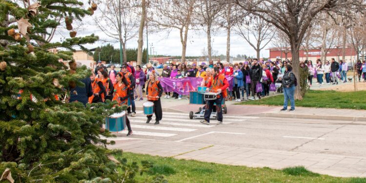 Inaugurado el Rincón de la Igualdad en Marchamalo durante la Marcha por la Igualdad