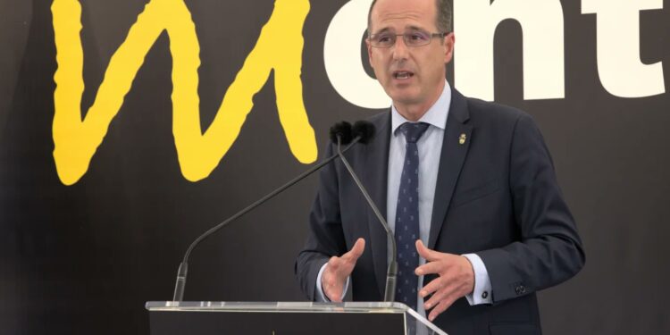 Patricia Franco inaugura la primera piedra de la Plataforma Logística Montepino Ruiseñor en Guadalajara