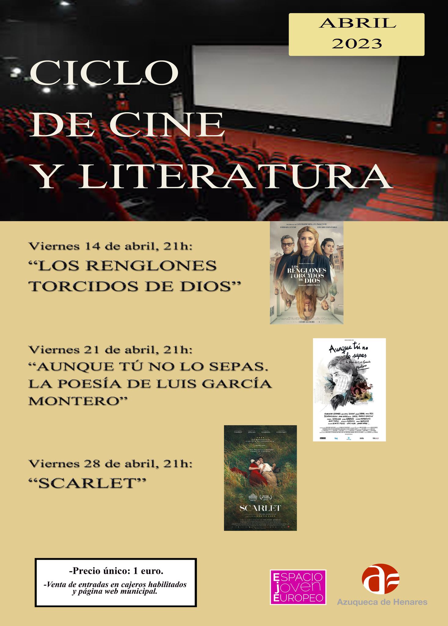 Ciclo de cine y literatura de Azuqueca de Henares