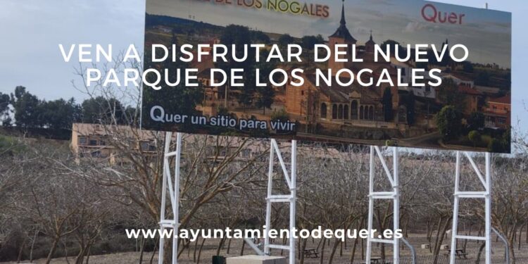 Abierto al público el nuevo Parque de Los Nogales de Quer
