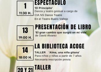 Actividades culturales en la Biblioteca JA Suárez de Puga de Guadalajara durante abril
