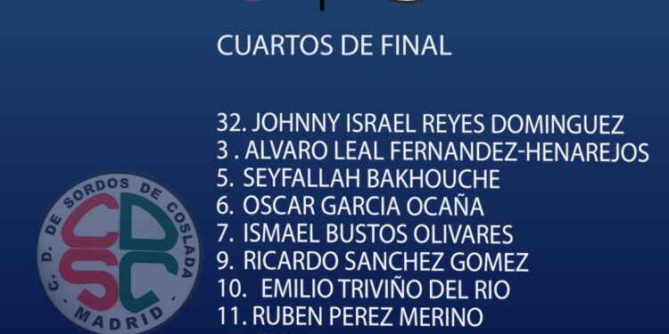 Comienza el Campeonato de España de Fútbol Sala para Sordos en Marchamalo