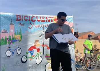 El V Bicicuento de Yunquera de Henares reúne a más de 250 personas en una fiesta cultural y deportiva