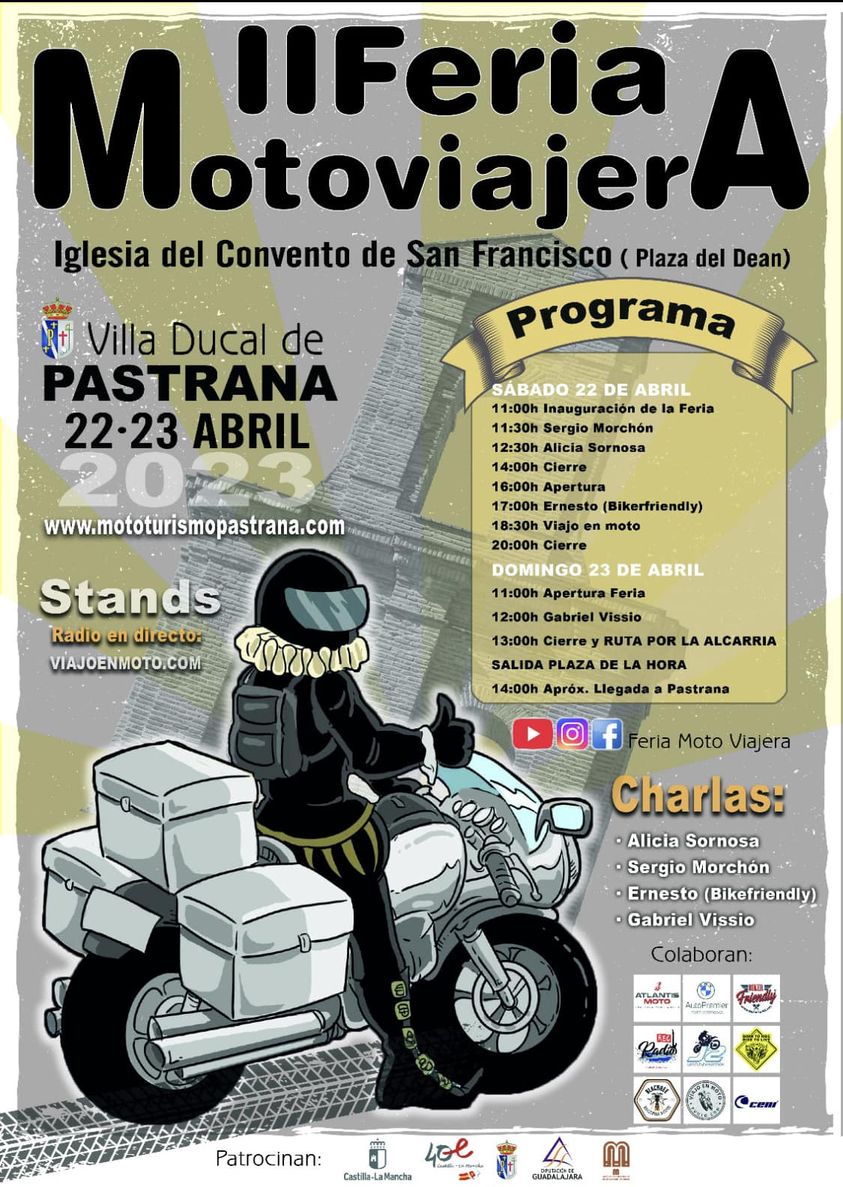 Pastrana, II Feria de la Motoviajera