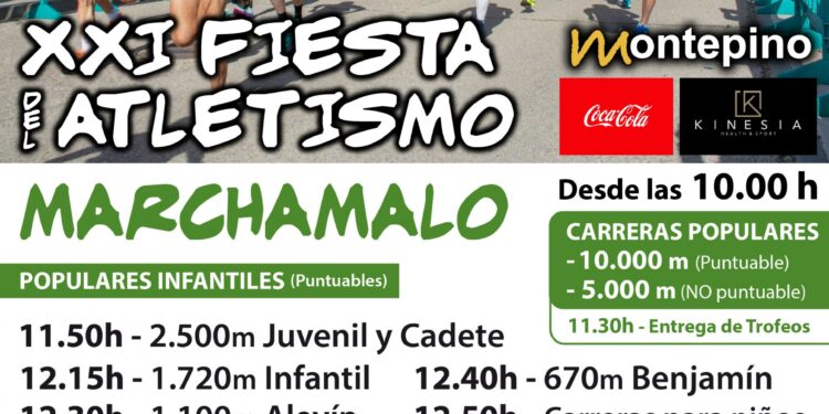 La Fiesta del Atletismo de Marchamalo vuelve en su 21ª edición