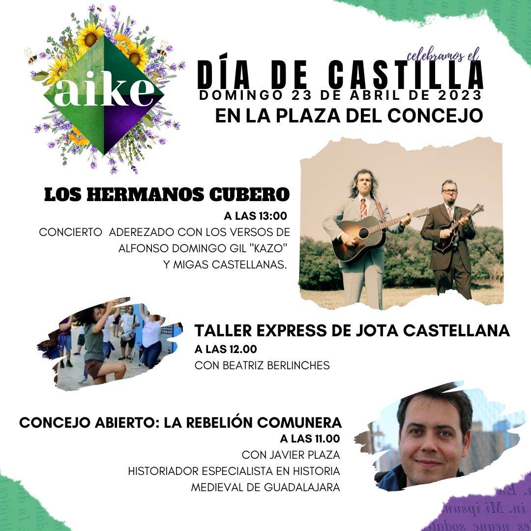 Aike celebra el Día de Castilla en Guadalajara con un programa cultural lleno de música y tradición