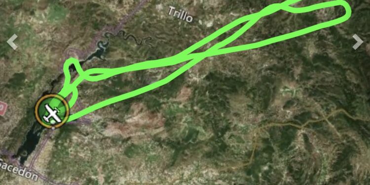 Declarado un incendio forestal arbolado en Ocentejo (Guadalajara)