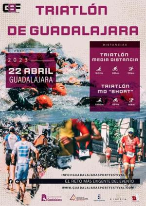 Se celebra la 35ª edición del Triatlón de Guadalajara, el más antiguo de España