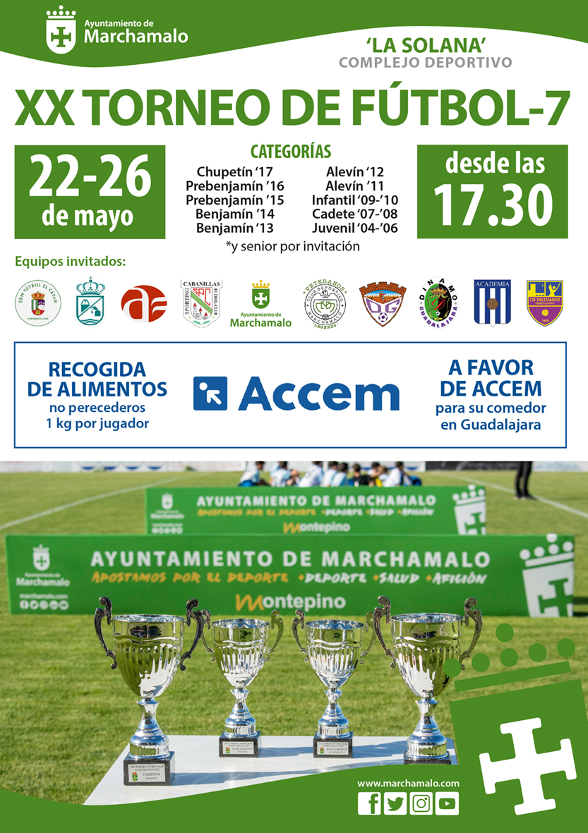 Torneo de Fútbol-7 en Marchamalo: Participación de Escuelas Deportivas y Acción Solidaria