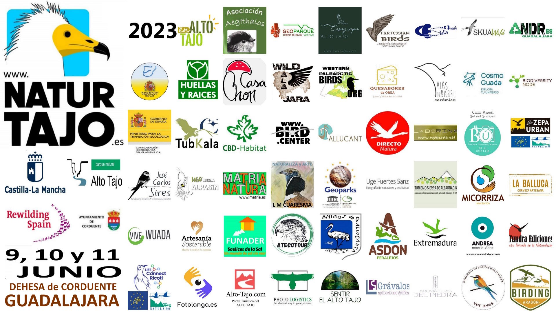 NaturTajo 2023: Feria de Turismo de Observación de la Naturaleza en el Sistema Ibérico Sur
