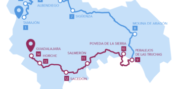 Ruta en moto por Guadalajara