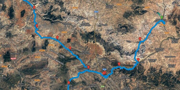 El Desafío Alto Jalón vuelve con nuevas rutas desde Monteagudo de las Vicarías pasando por Sigüenza