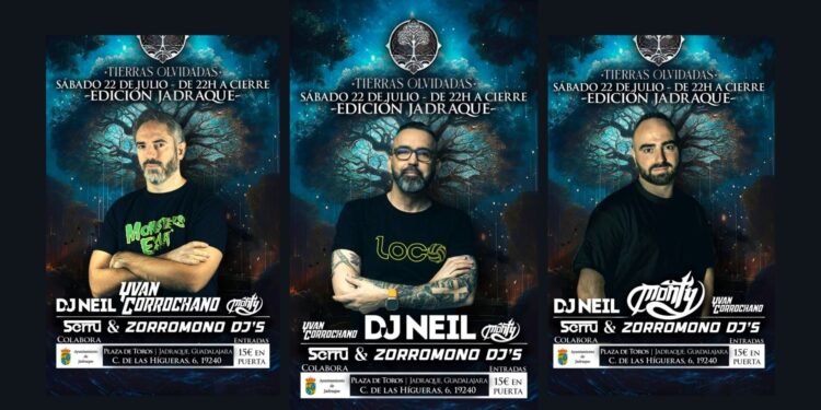 DJs Festival REMEMBER Musica Dance Tierras Olvidadas