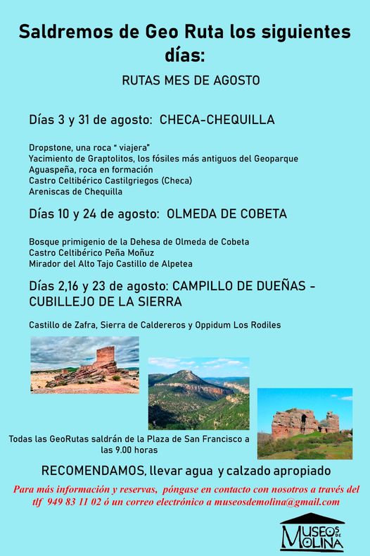 Descubre el Geoparque de Molina-Alto Tajo con las Georutas del Museo Comarcal: Naturaleza y cultura en un viaje único