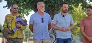 Emotivo homenaje a las víctimas del incendio de Riba de Saelices en Cogolludo