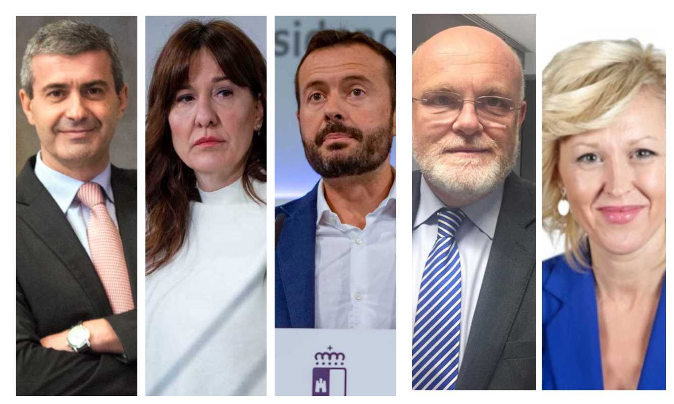 Gutiérrez, Fernández, Escudero, Ruiz Santos y López, nuevos delegados provinciales de la Junta