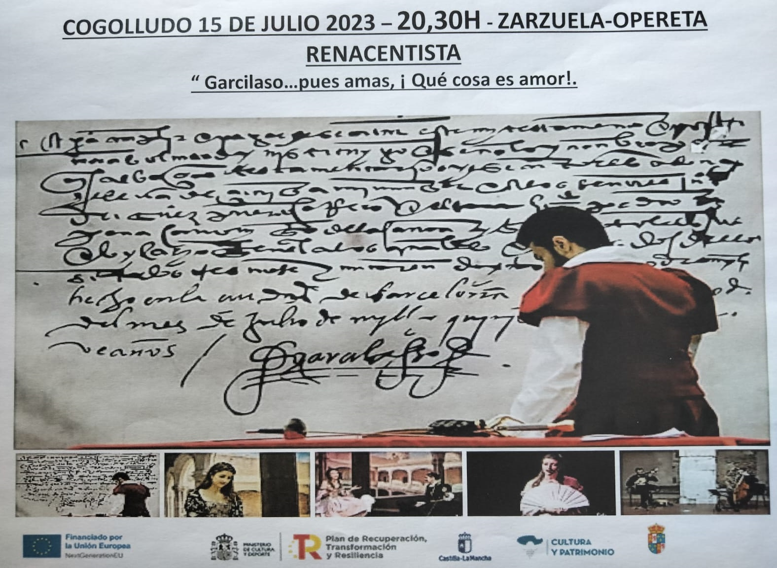 III Jornadas Renacentistas de Cogolludo: zarzuela-opereta, esgrima, danzas renacentistas y mercado