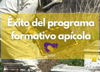 exito del programa formativo apicola asoc apicultores de Guadalajara