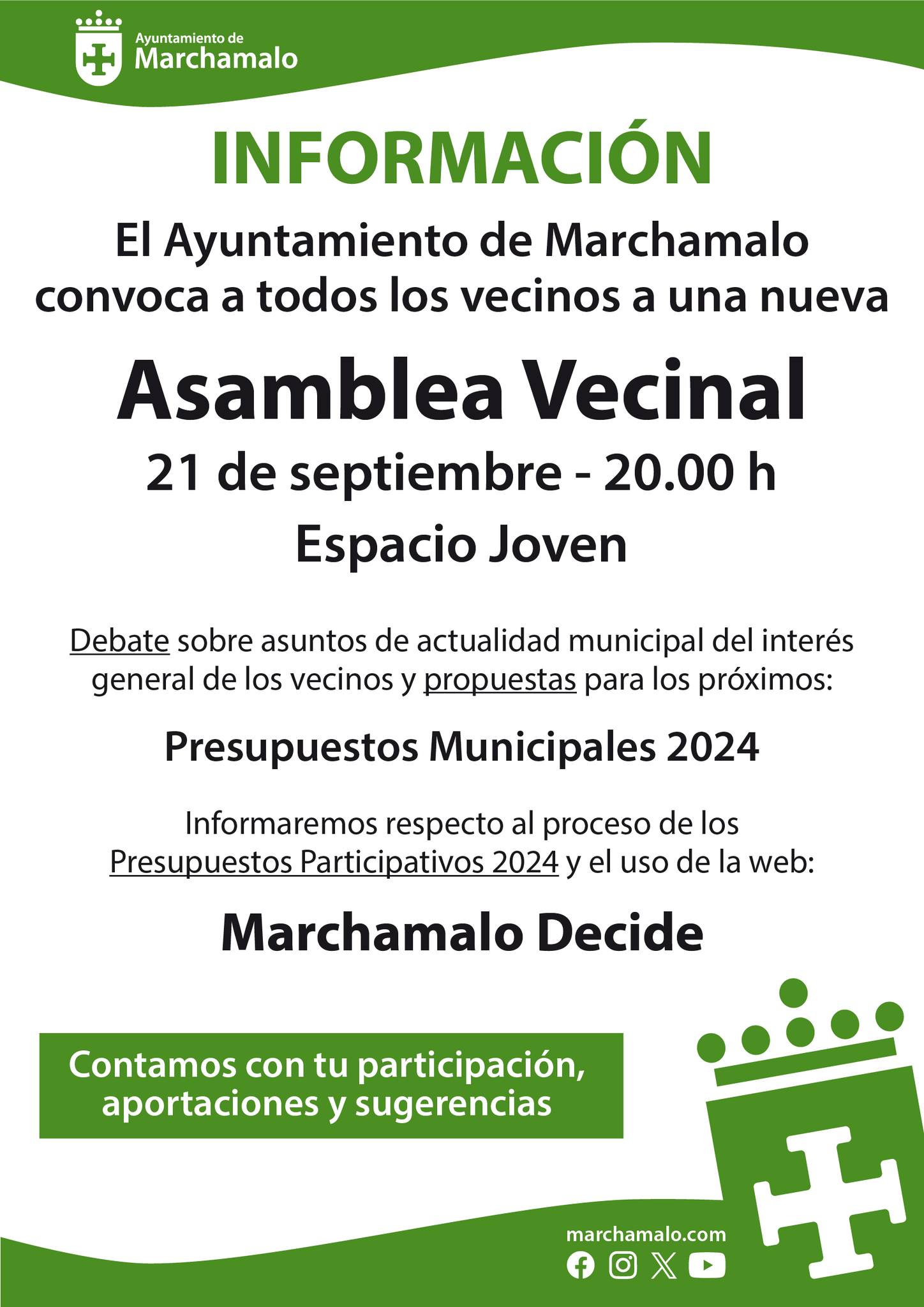 Marchamalo Decide