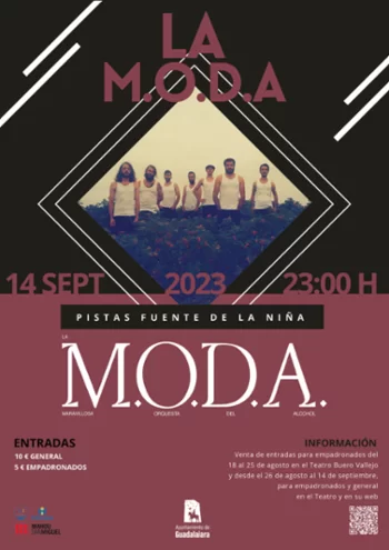 Jueves 14 de Septiembre: Programa de Ferias y Fiestas en Guadalajara 2023
