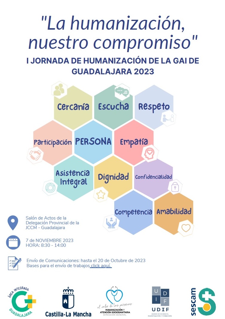 Convocatoria: I Jornada de Humanización en el Área Integrada de Guadalajara