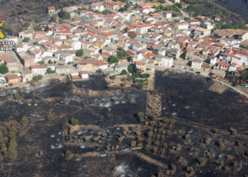 Detenido el presunto autor del incendio de Valdepeñas de la Sierra en Guadalajara