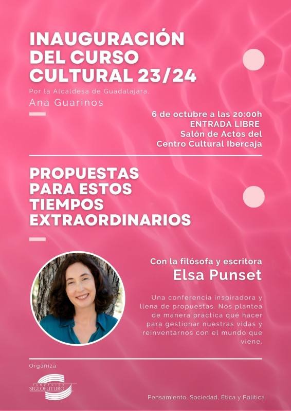 Elsa Punset en Guadalajara: Inteligencia Emocional para Tiempos Modernos