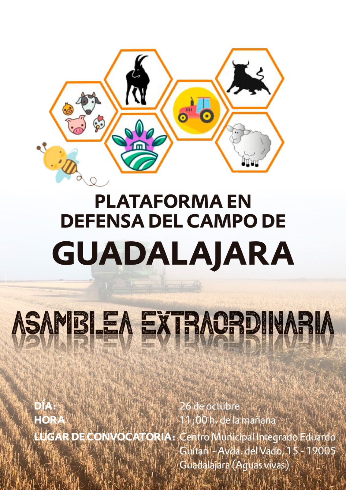 Unidos en Defensa del Campo: La Plataforma de Guadalajara se Convierte en Asociación