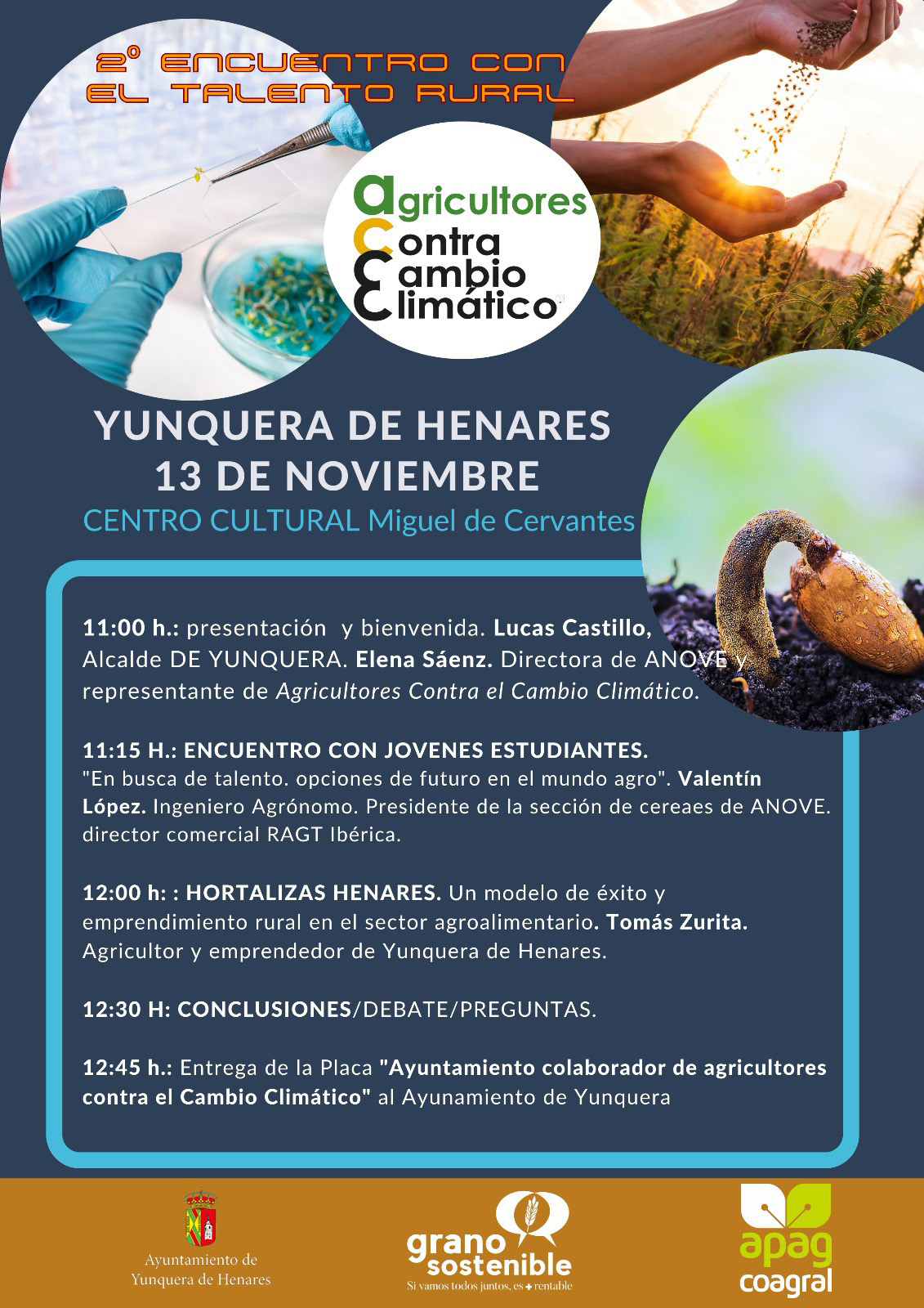 Yunquera de Henares se Suma a 'Agricultores Contra el Cambio Climático': Acciones Educativas y Concientización Ambiental