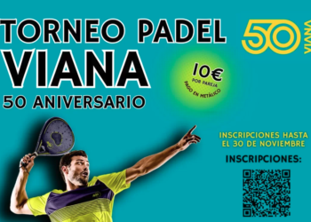 Celebración del 50 Aniversario de la Asociación Cultural Viana con un Torneo Especial de Pádel en Guadalajara