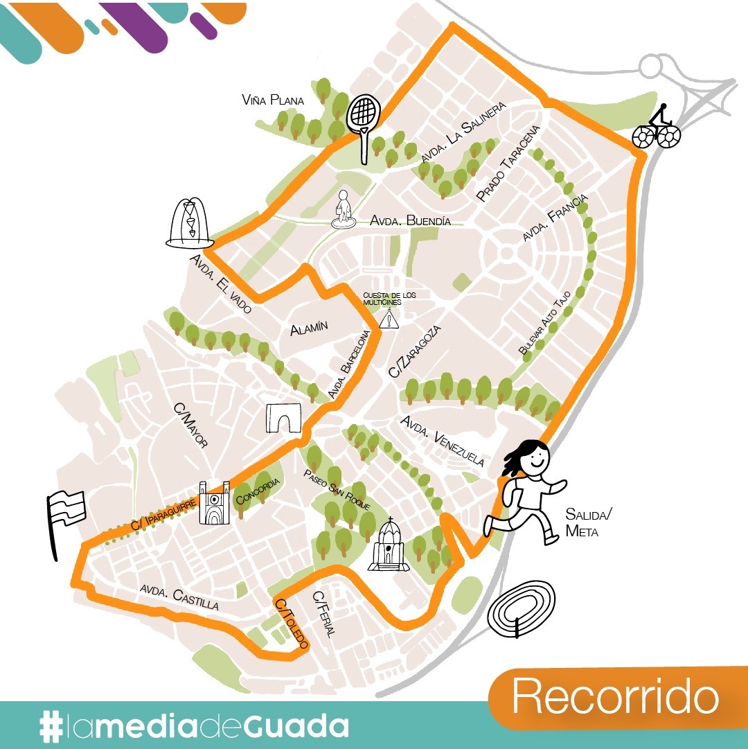 ¡Guada Mola! XXIV Media Maratón de Guadalajara Atrae a Más de 1,000 Corredores