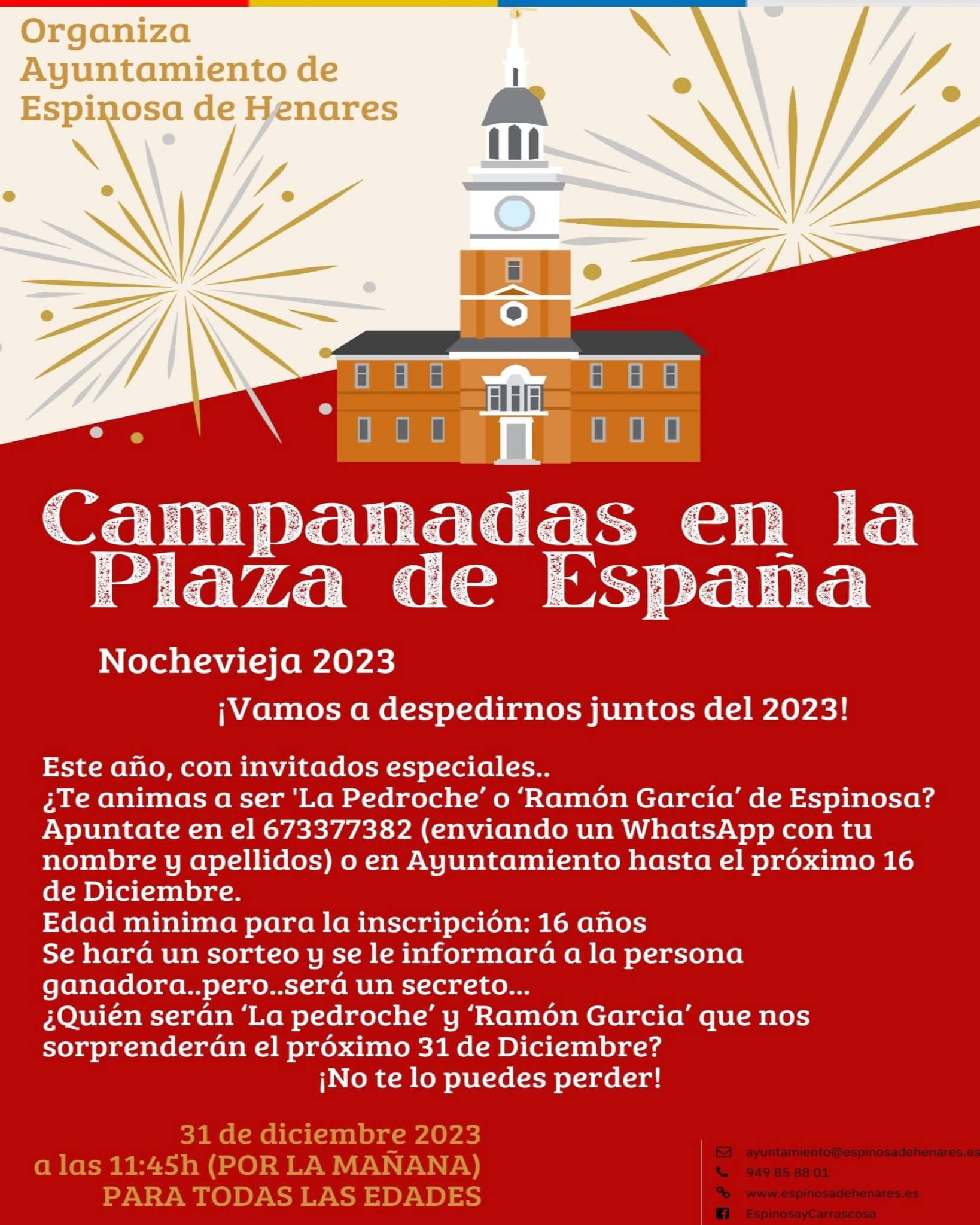 Navidad 2023 en Espinosa y Carrascosa de Henares