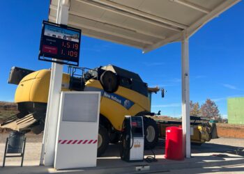 Gasolinera low cost en Campillo de Dueñas