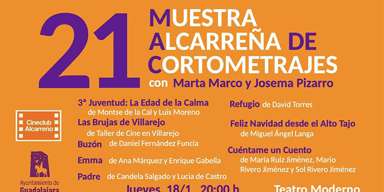 Descubre el Talento Local: 21ª Muestra Alcarreña de Cortometrajes en Guadalajara