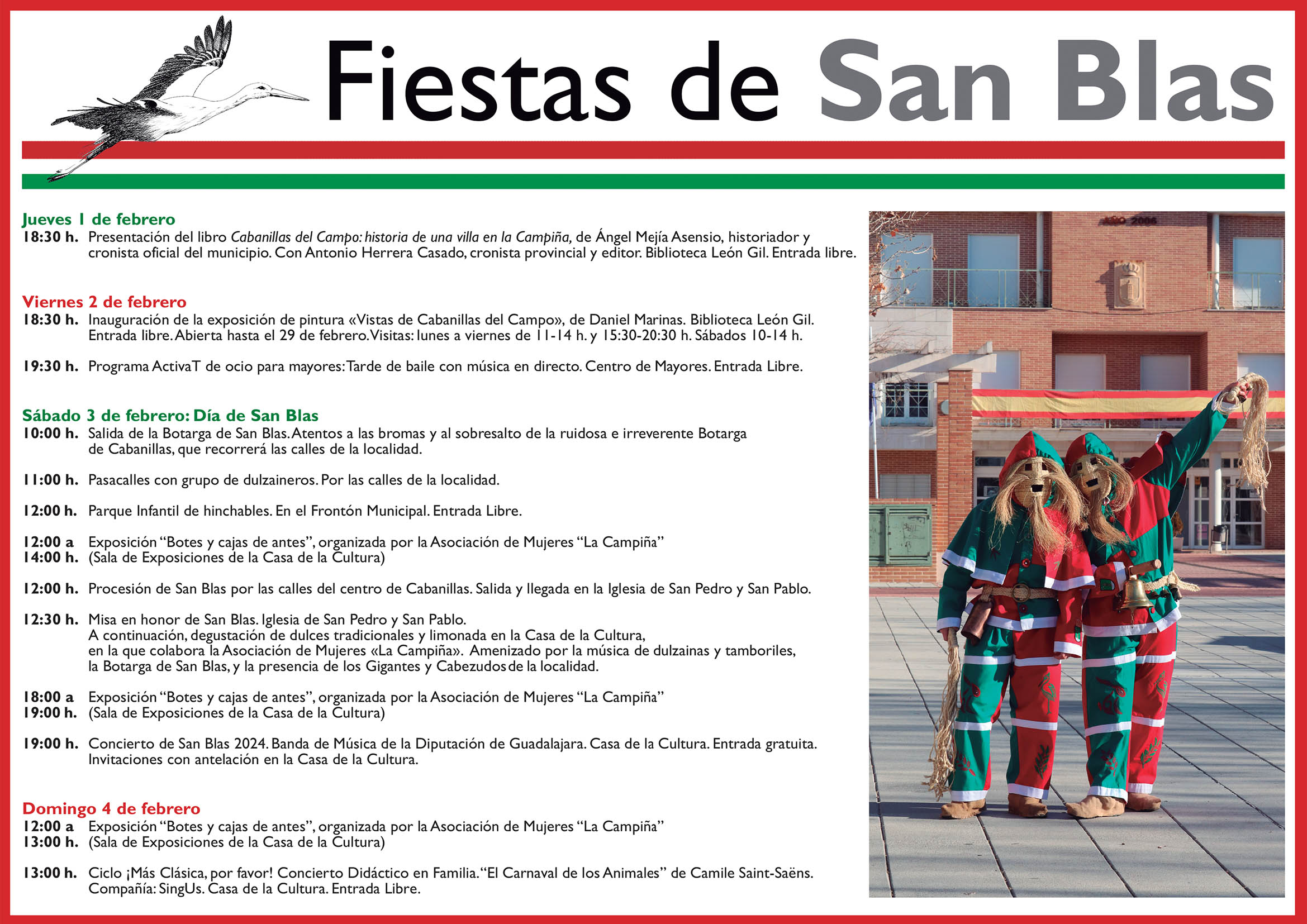 Fiestas de San Blas en Cabanillas del Campo: Celebración Cultural y Religiosa del 1 al 4 de febrero