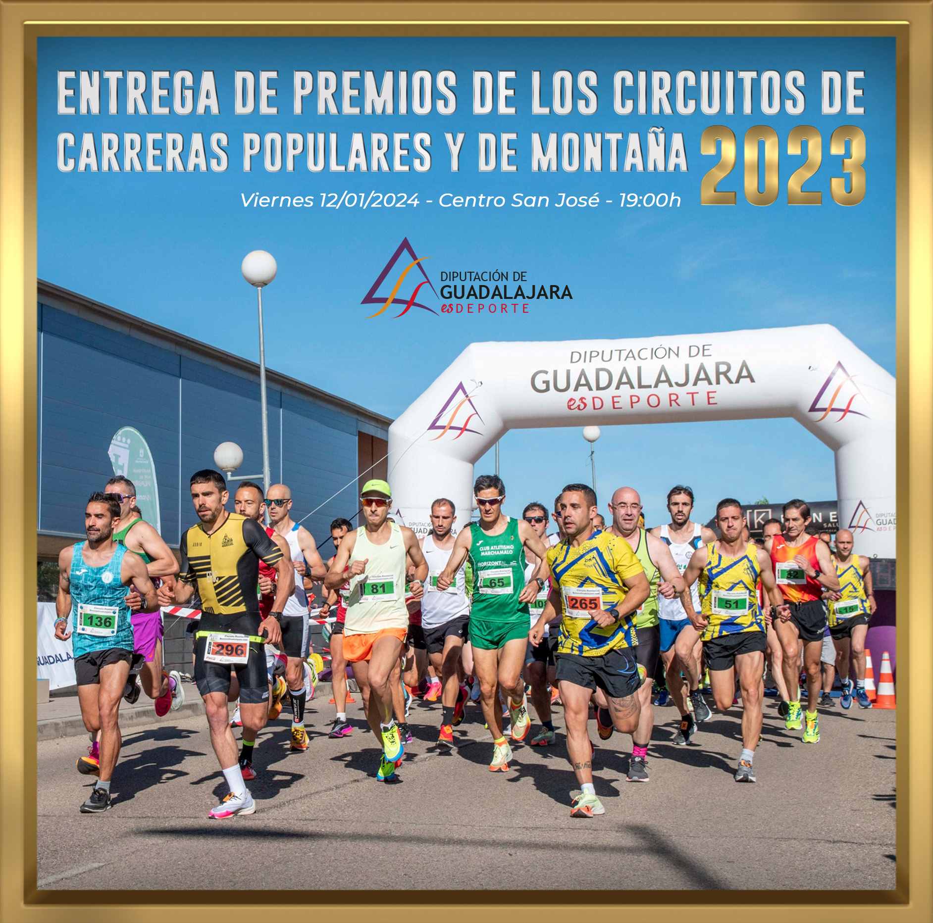 La Diputación de Guadalajara Reconoce a los Triunfadores de Carreras Populares y Montaña 2023: ¡Desveladas las Novedades para el 2024!