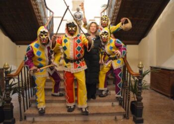 La Botarga de Guadalajara Celebra San Antón con Desfile y Bendición de Mascotas al Ritmo del Alhiguí
