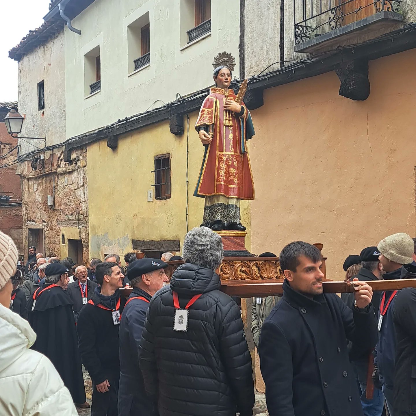 Participación de Román García del Grupo Popular en la Celebración de San Vicente en Sigüenza