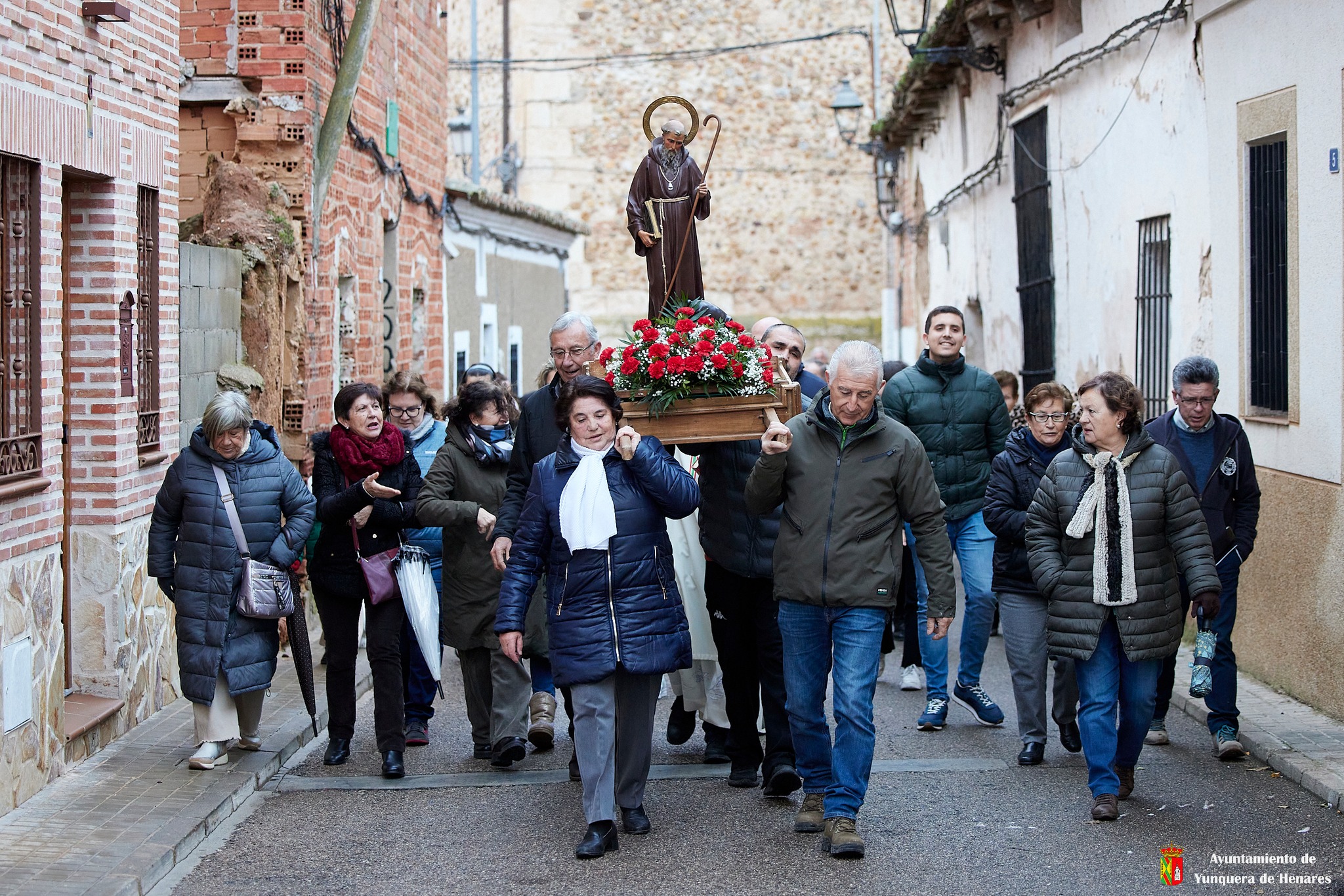 Yunquera de Henares Celebra con Devoción y Tradición la Festividad de San Antón, Patrón de los Animales