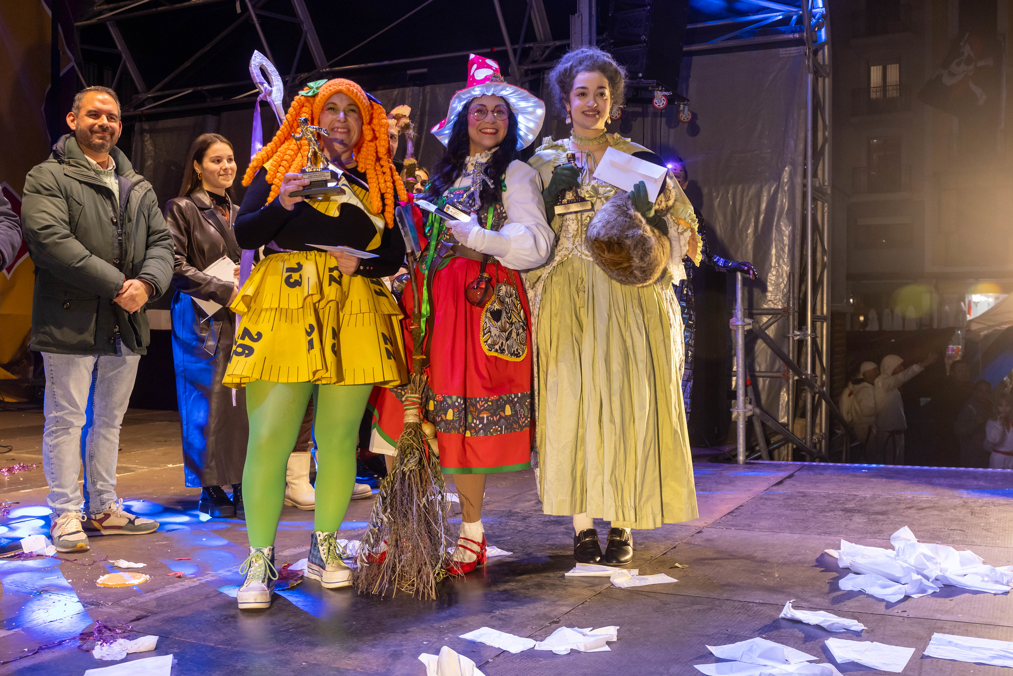 Concurso de disfraces de Carnaval 2024 en Guadalajara: Alta participación y creatividad desbordante