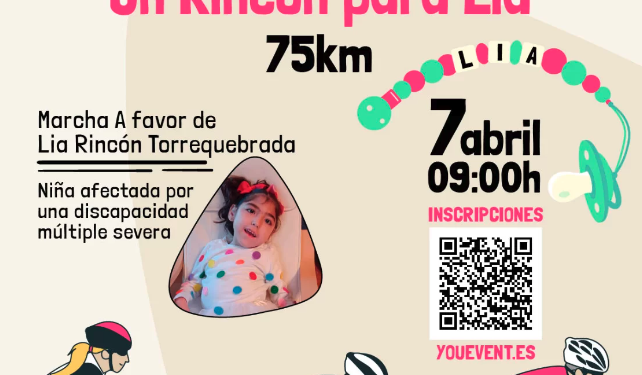 I Marcha Cicloturista “Un Rincón para Lía” en Guadalajara